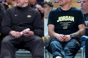 東子來真的??！2月同6月對比東契奇真的瘦了好多啊