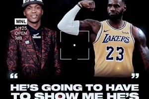 今天大爆發(fā)！步行者馬瑟林曾談?wù)材匪梗?他必須向我證明比我更強