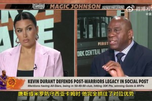 魔術(shù)師約翰遜：KD能助隊(duì)奪冠！火箭、森林狼等隊(duì)都很需要他！