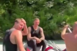 玩漂流時被路人喊MVP！約基奇：放假呢，別聊工作