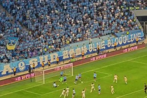 實(shí)拍國(guó)安絕平：國(guó)安球迷喊“NB再吹出來(lái)，再?gòu)谋P古開(kāi)天地開(kāi)始看”