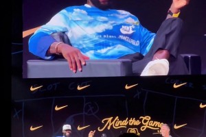 作客紐約的詹姆斯喊話尼克斯球迷：你們明年會進(jìn)總決賽的對嗎