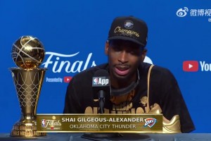 SGA談哈利伯頓受傷退場：我為他感到難過，在人生最重要比賽中發(fā)生這種事