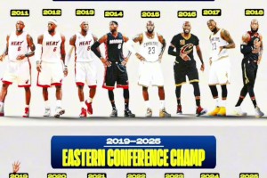 東部8年抗詹真是神話！“這就是詹姆斯”