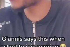 這會(huì)是Shams說(shuō)的大交易？網(wǎng)友此前喊話字母哥去勇士，字母哥聽(tīng)完笑了！