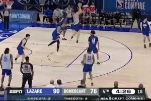 楊瀚森這記傳球應(yīng)該給各家管理層留下了深刻印象！