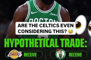 賺了嗎？美媒模擬：湖人送出里夫斯+八村+DFS換來杰倫-布朗！