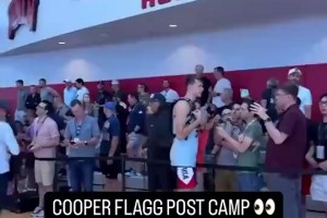 當(dāng)年陪美國隊(duì)訓(xùn)練 老詹就看好弗拉格了