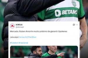 抬價(jià)？葡媒球報(bào)：曼聯(lián)迅速出手約克雷斯，報(bào)價(jià)7-8000萬歐