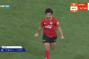 【集錦】中甲-遼寧鐵人2-2廣東廣州豹 超長補(bǔ)時(shí)，劉浪舟讀秒絕平