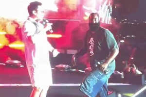 一起大展宏圖哈登中國行與攬佬一起同臺(tái)表演~