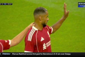 利物浦3-2畢巴！加克波禁區(qū)內(nèi)連續(xù)晃動抽射破門雙響！