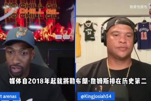 阿里納斯：詹姆斯再打四年也超不了喬丹，媒體掌握在喬丹手里！