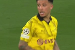 那是真戰(zhàn)神！23-24歐冠半決賽，桑喬單場12次過人把巴黎都過懵了