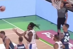 不看筐腦后拋投！東契奇熱身賽上演神仙2+1