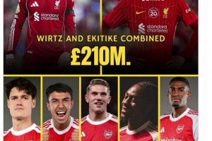 同樣的資金！阿森納和利物浦誰的引援更好？