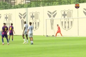 鄺兆鐳面對巴薩b隊絲毫不怵，巴薩隊里甚至還有一線隊的福特！