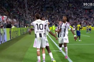 尤文打破僵局！伊爾迪茲強(qiáng)突橫傳門前，戴維搶點(diǎn)破門！