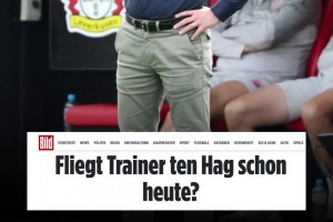 不給時(shí)間光速下課？圖片報(bào)：滕哈赫可能今天被藥廠解雇