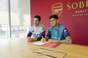 因卡皮耶入廠首訪：我希望在阿森納留下自己的印記