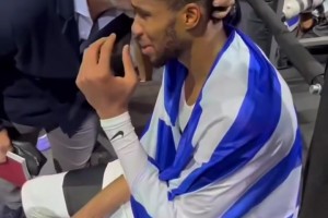 為國家傾盡所有！字母率希臘拿到歐錦賽銅牌 賽后留下激動的淚水