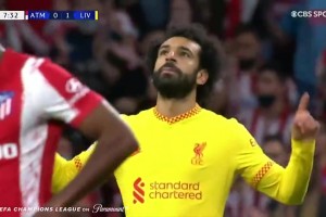 遇佛殺佛！馬競鐵桶陣也擋不住，薩拉赫連過三人破門