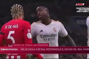 維尼修斯：我為皇馬效力，你是誰(shuí)？ 德保羅：我是世界冠軍