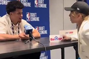 全是人脈！爵士18號(hào)秀克萊頓此前：楊瀚森是我兄弟！