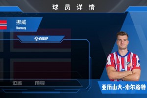 球員集錦：爭頂力十足&有一定腳頭的挪威神鋒索爾洛特！