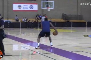 重劍無鋒！一起來看小卡的控球訓練！這大手抓球看的太爽了！