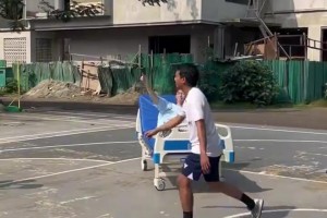 住院掛水也不能阻止他打籃球！網(wǎng)友：萊昂納德你看好了