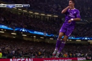 17年歐冠決賽C羅3場歐冠決賽破門！詹俊解說高呼：球王C羅！