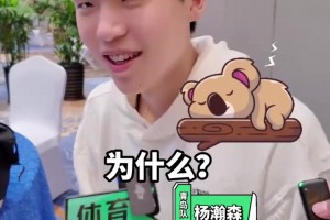 早有預兆？此前CBA球員用動物形容自己比賽風格，楊瀚森：樹懶！